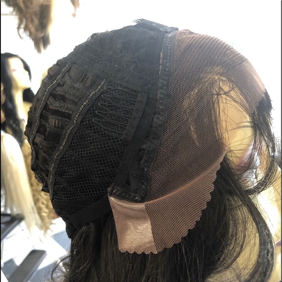 Black curly wig Long Human hair Blende 2020  lace main image 6